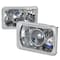 Spec-D Tuning All All All 4X6 Projector Headlights Chrome LHP-4X6 - alternate 1